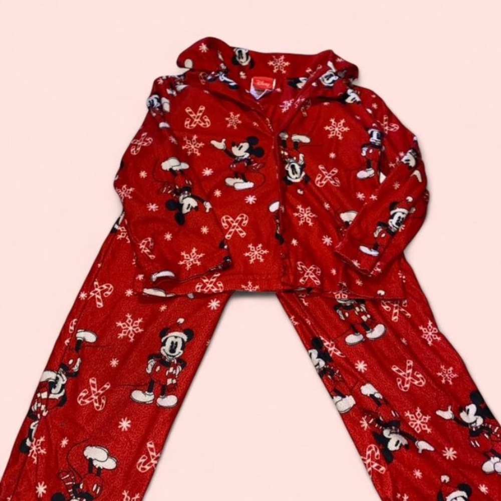 Disney Red Kids Pajamas with Mickey Mouse